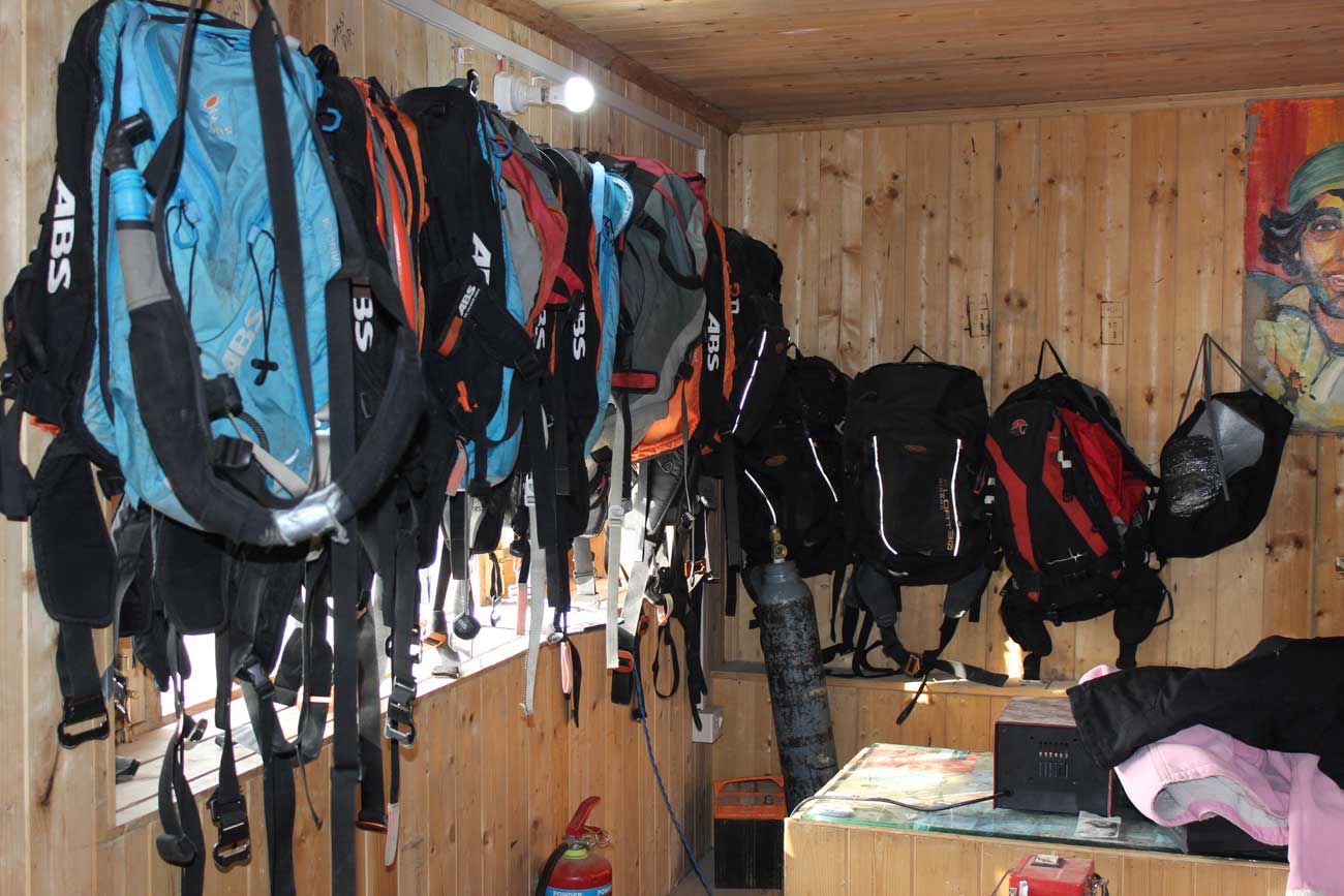 Ski boots at Global Ski Shop